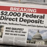 $2,000 Federal Direct Deposit