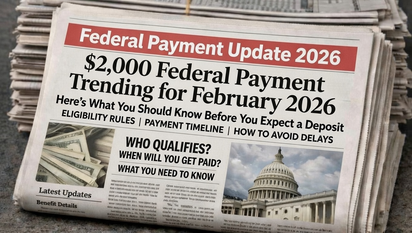 $2,000 Federal Payment Trending for February 2026
